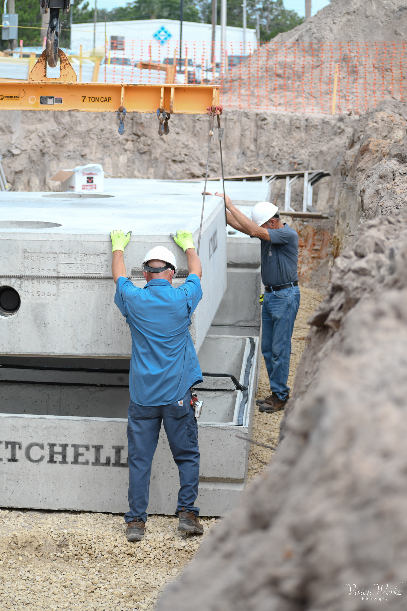 Underground utilities installation — precast culvert installation